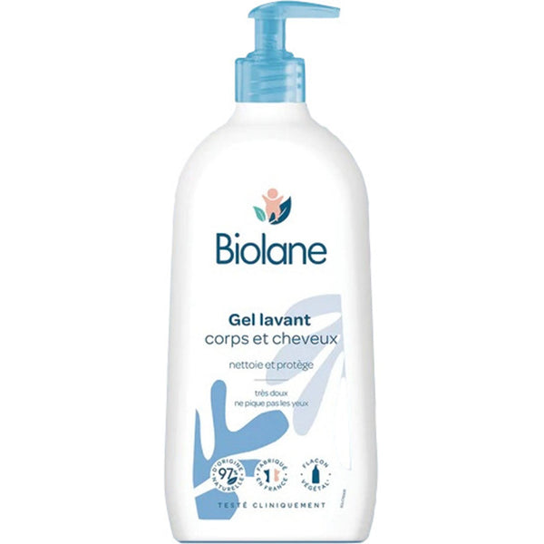 Gel lavant corps et cheveux BIO 500ml Biolane Biolane Expert