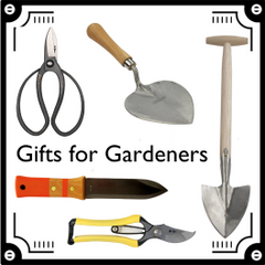 Gift guide for gardeners - niwaki, sneeboer, opinel and Carhartt - from Tinker and Fix