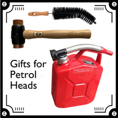 Gift guide for petrol heads, car restorers, car mechanics - from Tinker and Fix