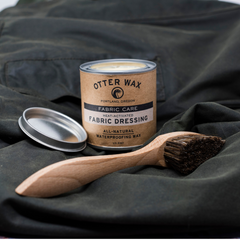 Otter Wax fabric dressing available in the UK from Tinker and Fix