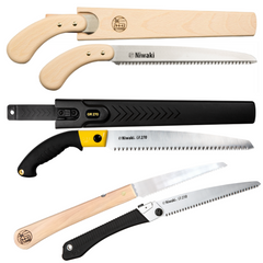 Selection of pruning saws from Niwaki at Tinker and Fix