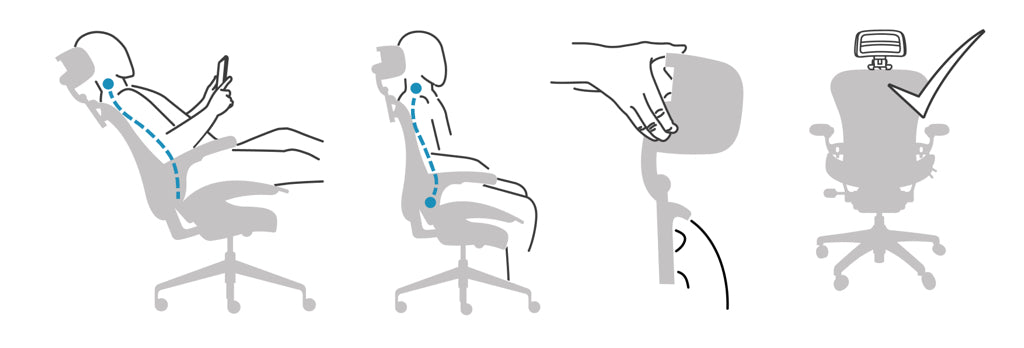 ergonomic headrest for Aeron Chair - Engineered Now