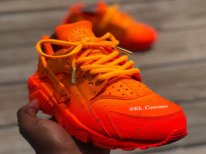 orange huaraches