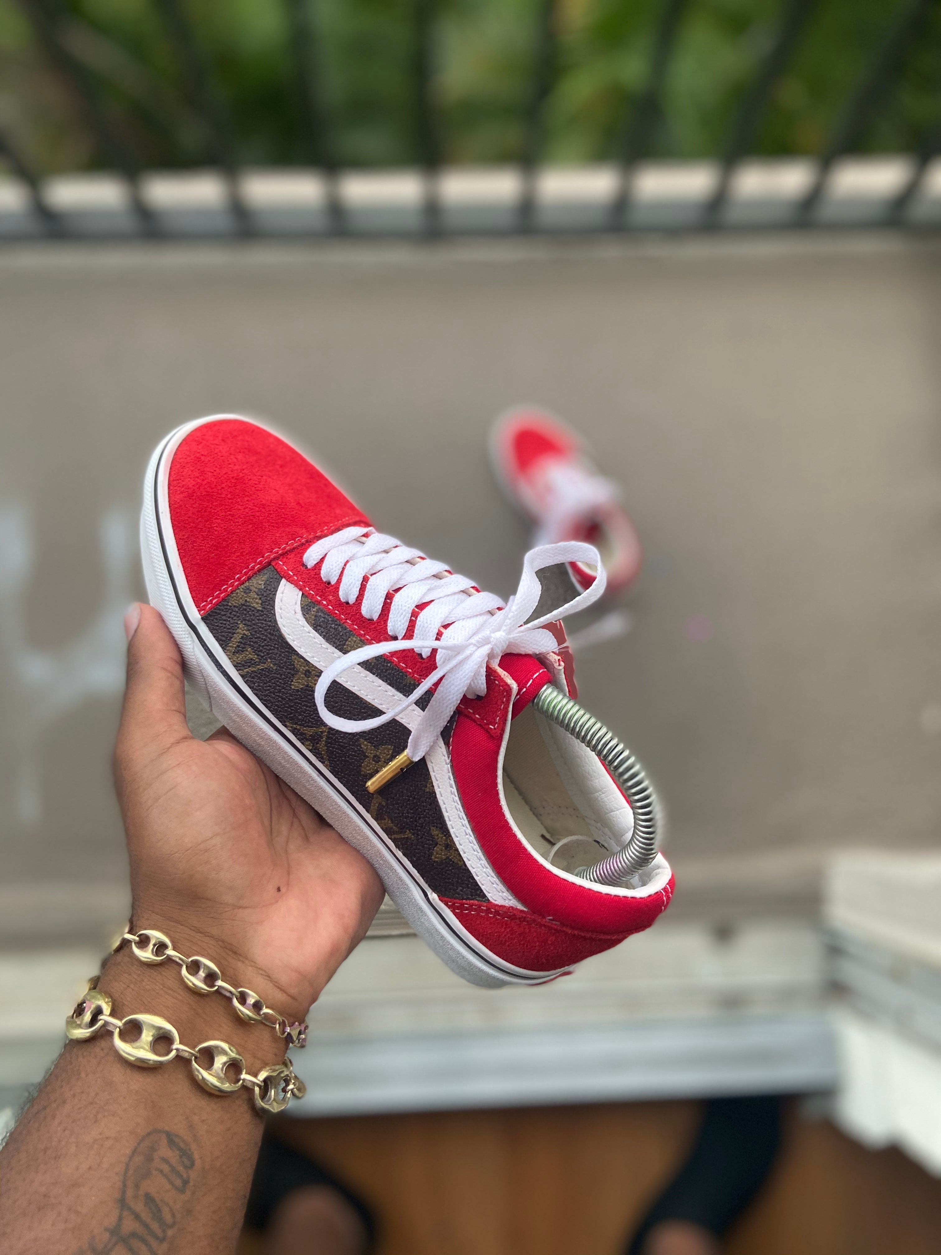 red vans louis vuitton