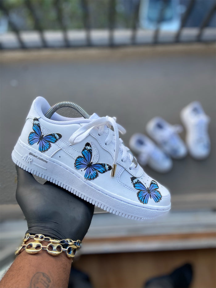 Custom Tiffany Blue Drip Af1 – Kiaun's Customs LLC