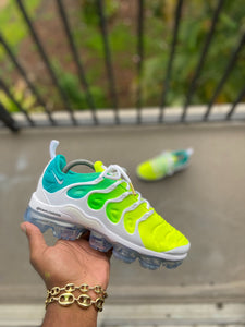 Custom Neon Yellow Vapormax Plus