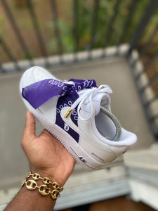 air force 1 purple bandana shoes