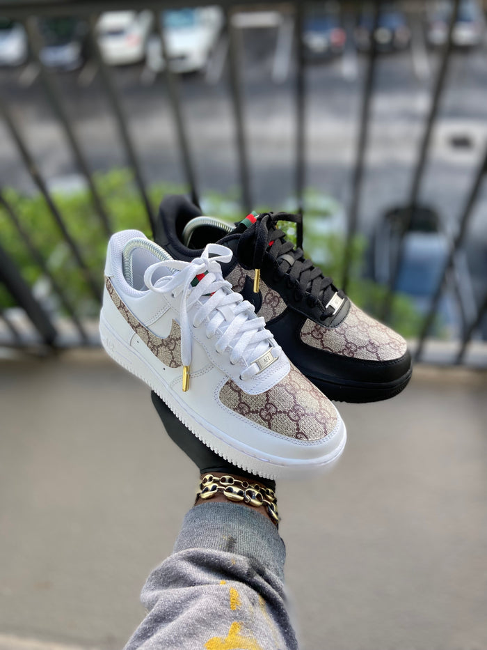 custom black gucci air force 1｜TikTok Search