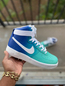 custom air force 1 high top