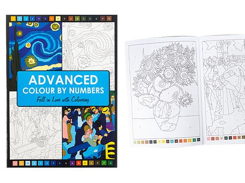 Advanced Colour By Number Teen / Adults activity Kit- 48 pack ($2.50 per unit)