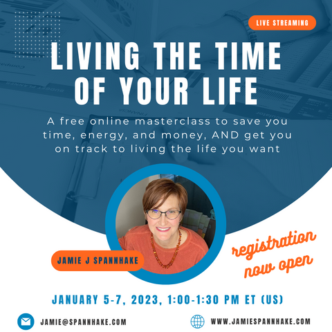 Living the time of your life masterclass time management and mind management