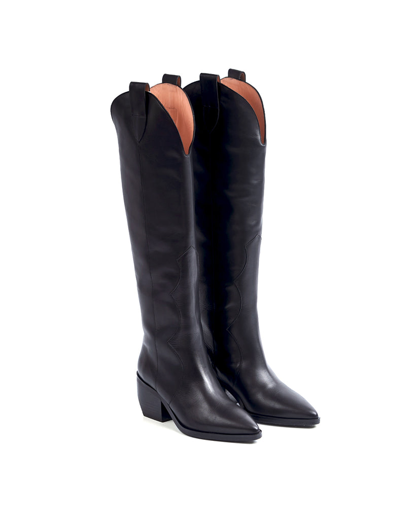 knee high western boot