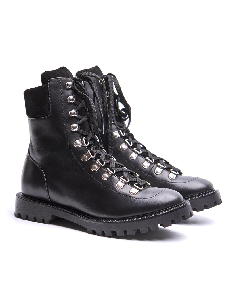 grunge black boots
