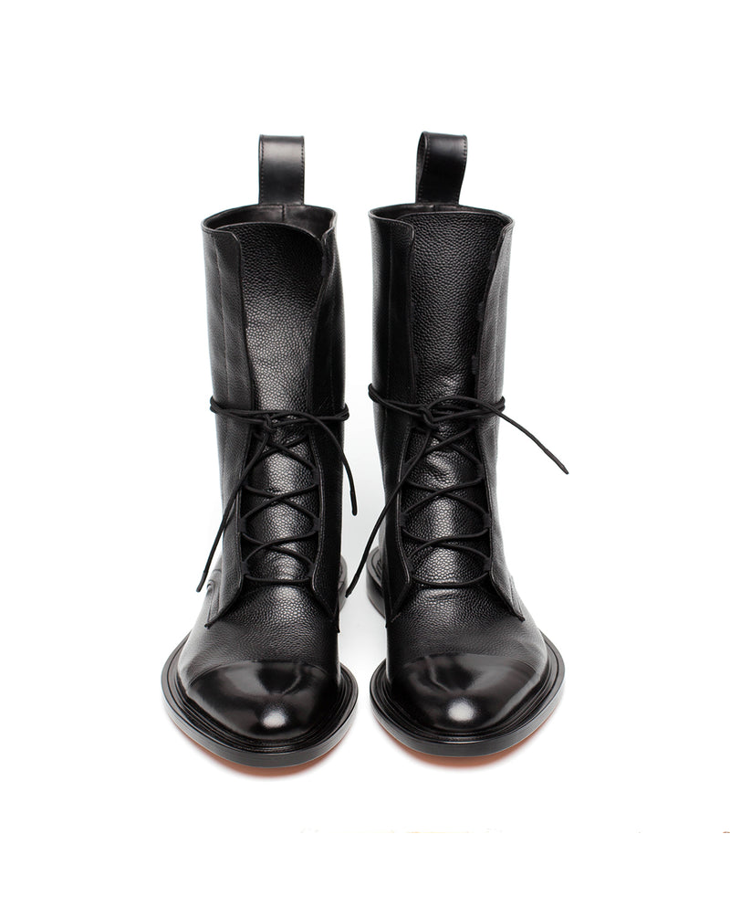 black brogue boots womens