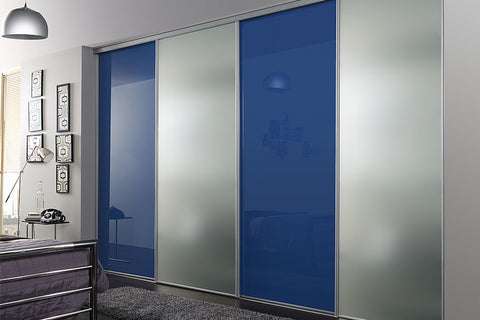 Single Glass sliding wardrobe doors