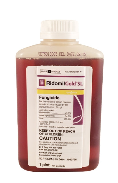 Ridomil Gold Sl Fungicide 1 Pint Seed Barn