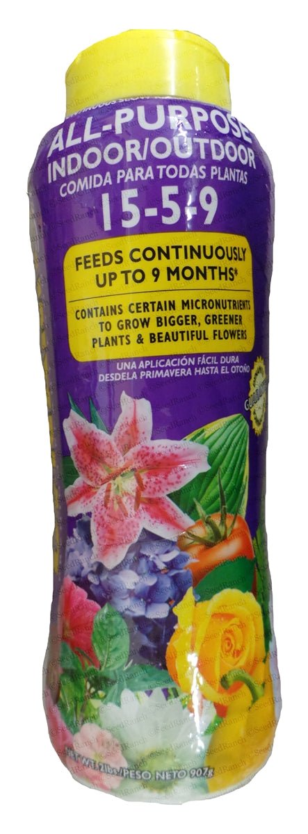 Dynamite All-Purpose Select Indoor/Outdoor Plant Food 15-5-9 - 2 Lbs. - Seed Barn