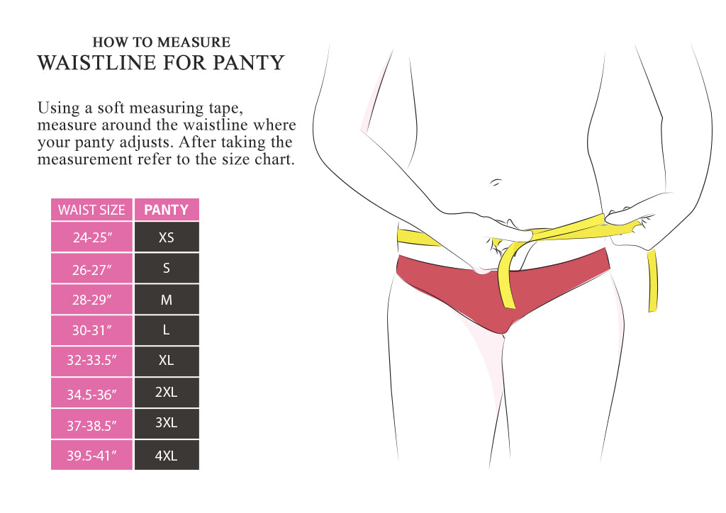 How to know your panty size?