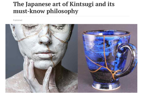 The Japanese art of  Kintsugi