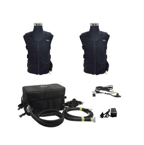 Cooling vest for motorcycle