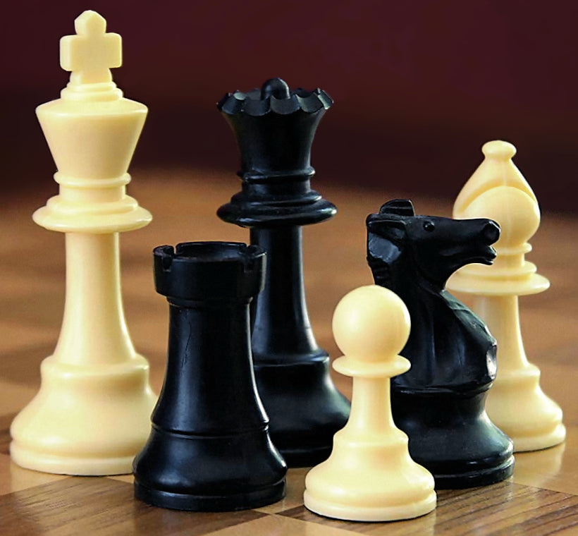 LPG Wooden Magnetic Chess Set 38 cm [::] Let's Play Games