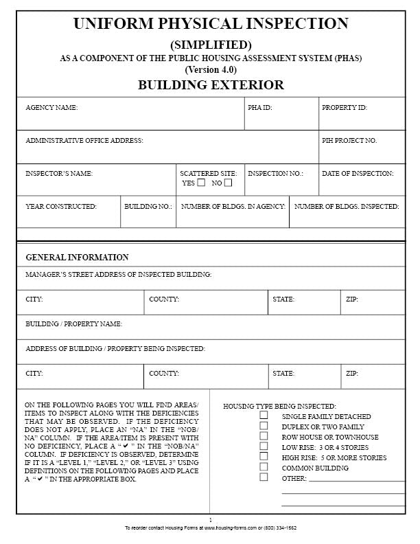 HF-402-B UPCS Building Exteriors (includes definitions)