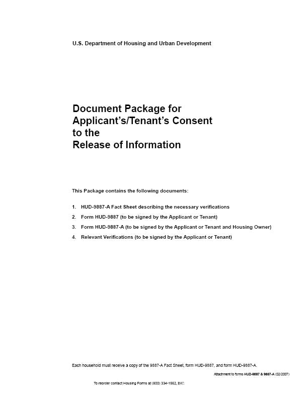 hud-9887-9887a-release-of-information-housing-forms