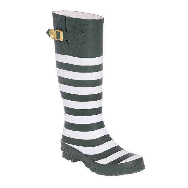 dark green rain boots