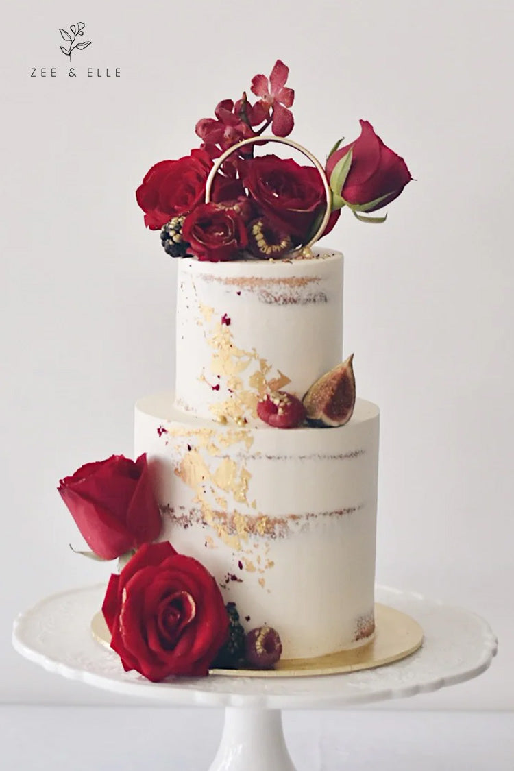 Wedding cakes have to be white-wedding cake singapore