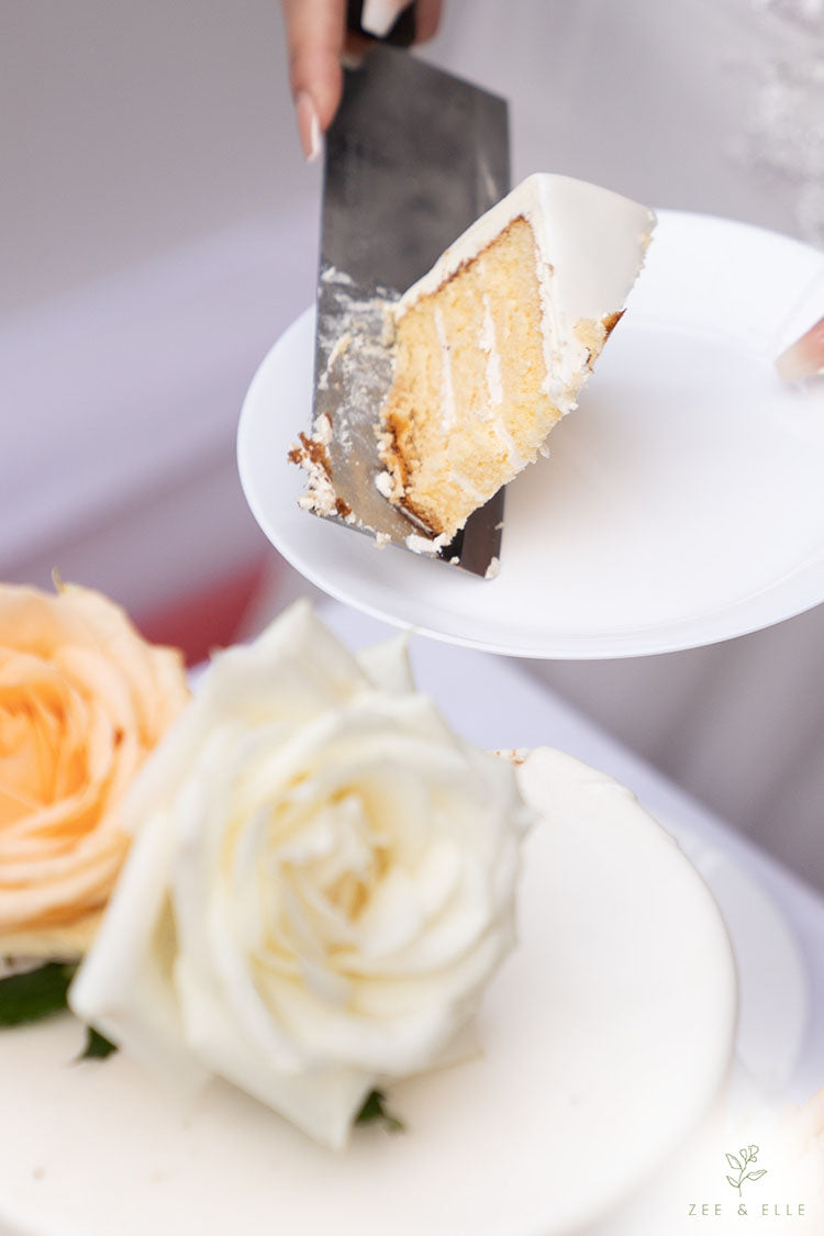 Slice of a Wedding Cake