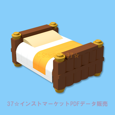 lego single bed frame