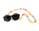 Eyeglass / Sunglass Chain, Chunky Acrylic Pastel Rainbow (SUNGLASSES NOT INCLUDED).