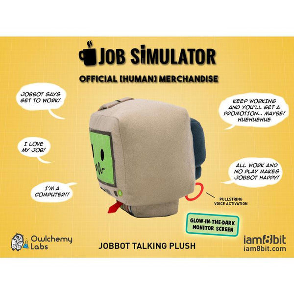 Job Simulator JobBot Plush.