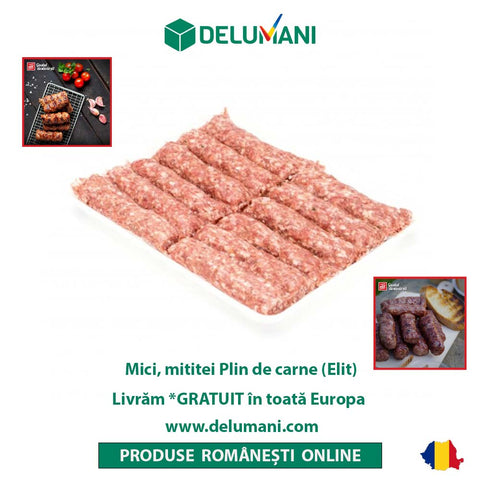 mici, mititei plin de carne elit