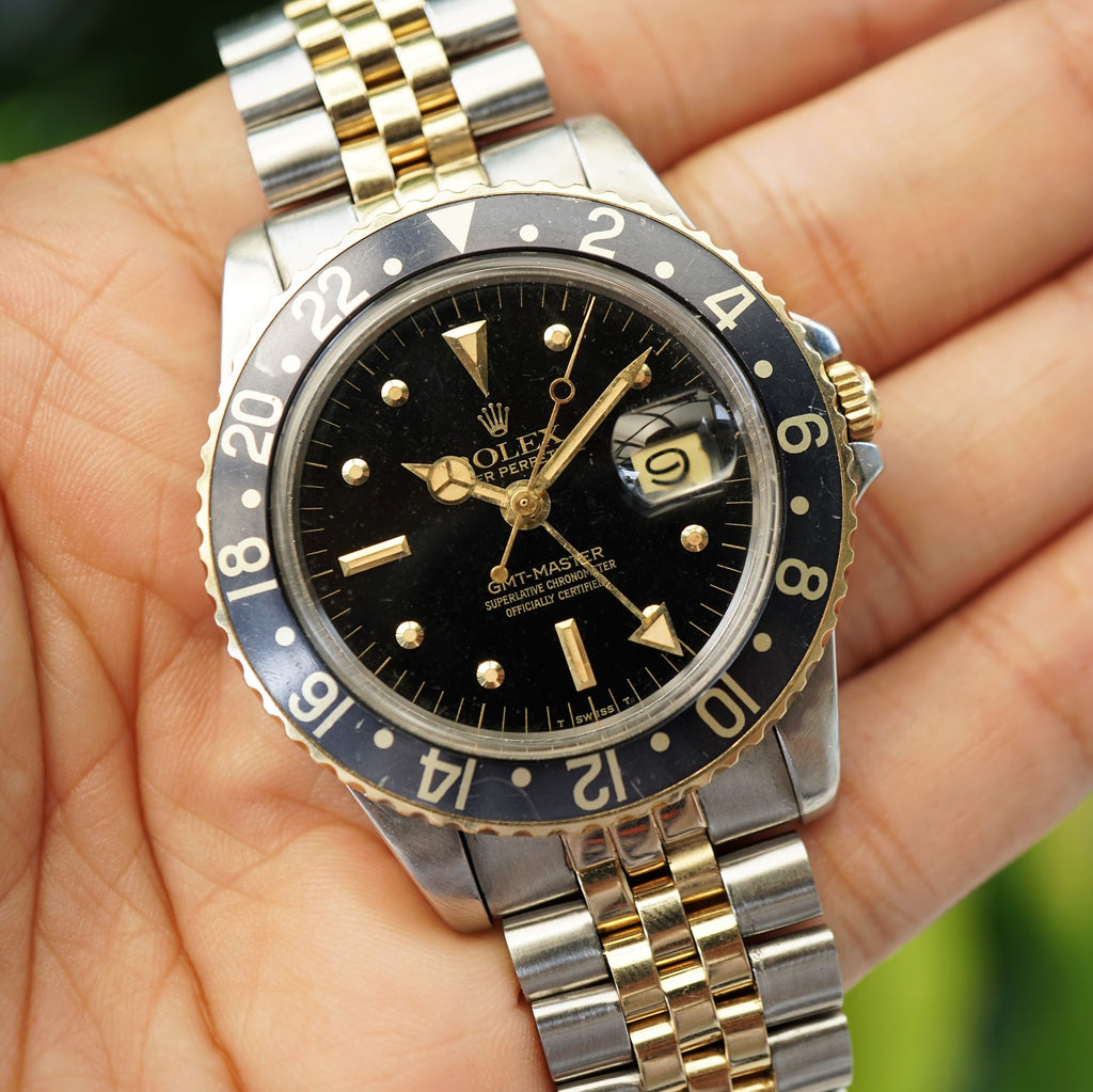 rolex 1675 two tone