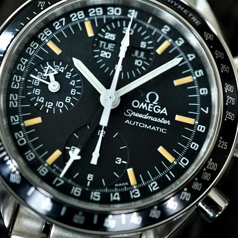 omega speedmaster patina