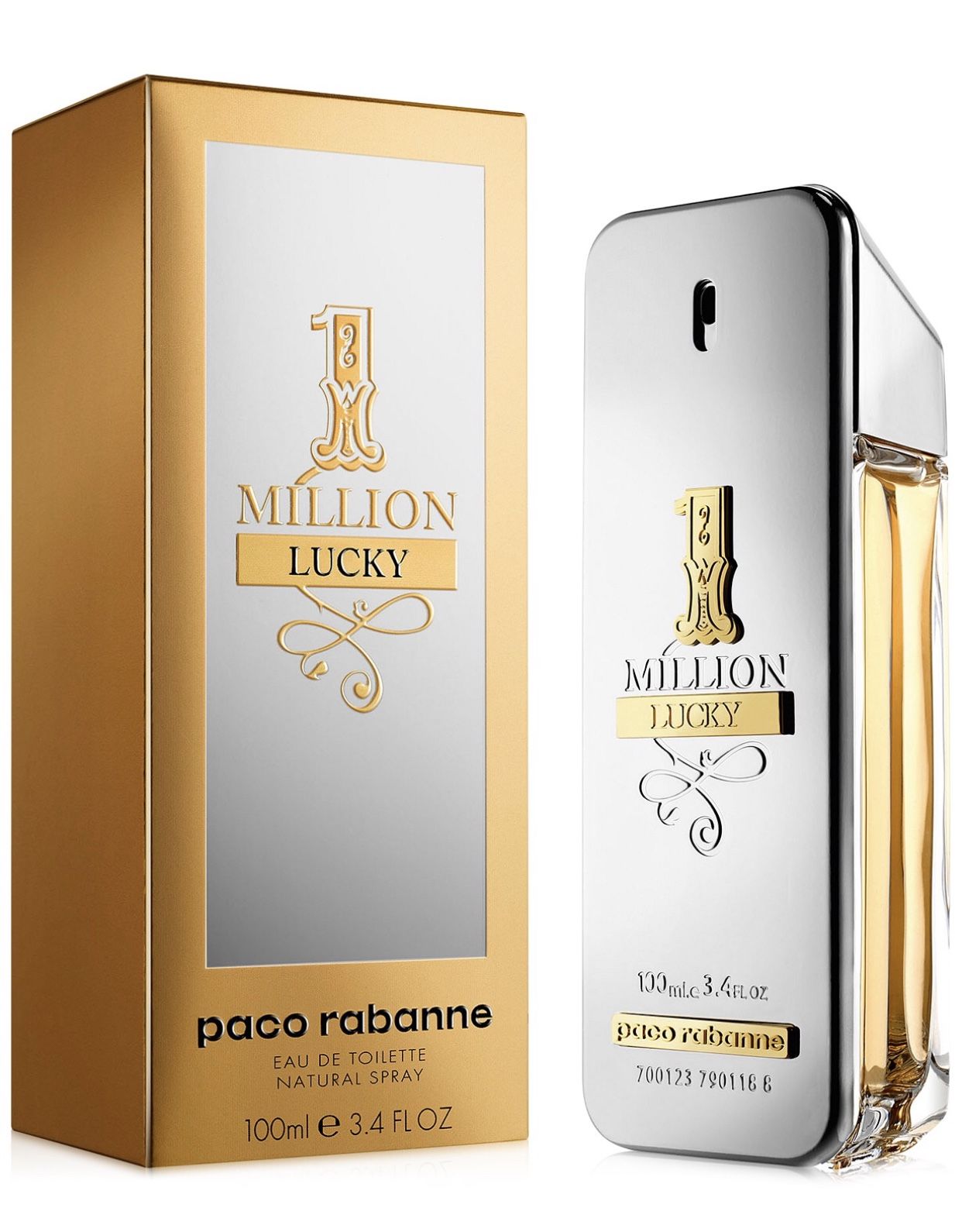 Paco Rabanne 1 Million Lucky Eau de Spray 100ml – Cosmetics