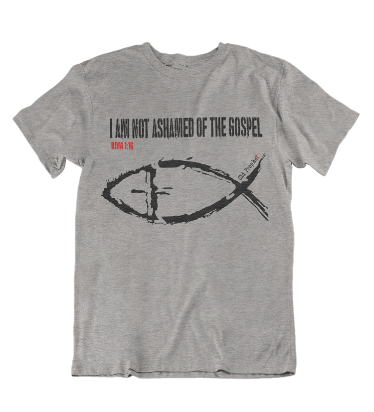 Womens t shirts I am not ashamed of the gospel