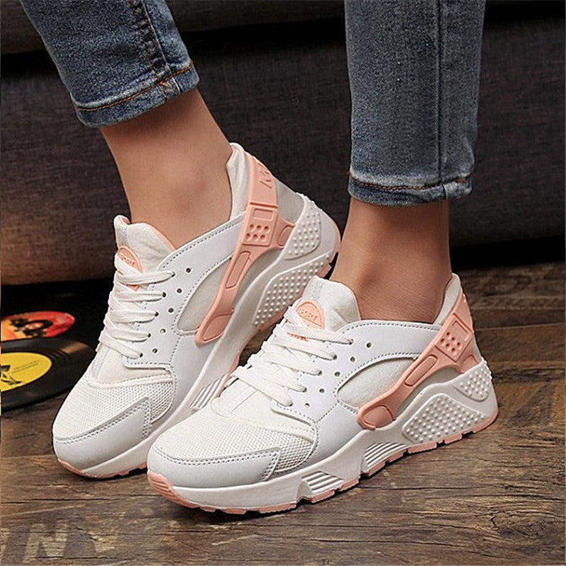 Fashion Trainers Sneakers Women Casual Shoes Air Mesh Grils Wedges Can –  shoelayer