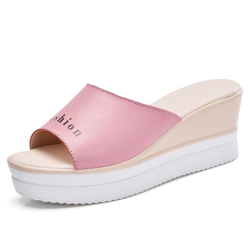 slip resistant wedge shoes