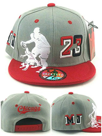 Chicago Greatest 23 MJ Bull Head Drip Snapback Hat – The Hat Store USA