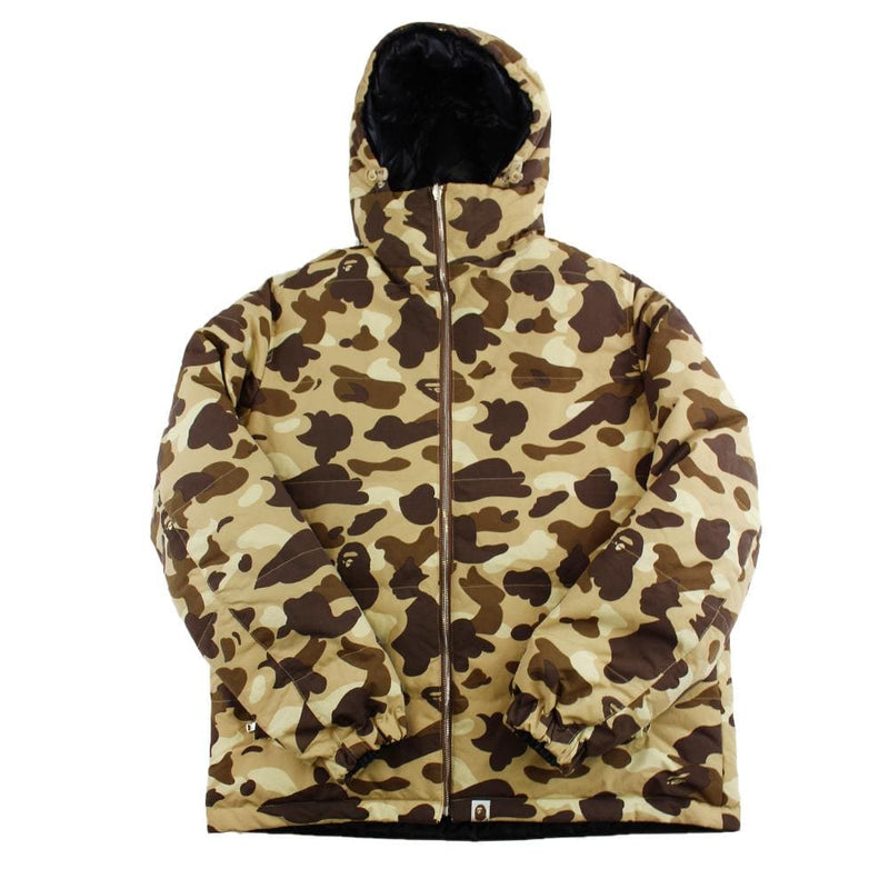 Bape Desert Camo Reversible Puffer Jacket | SARUUK