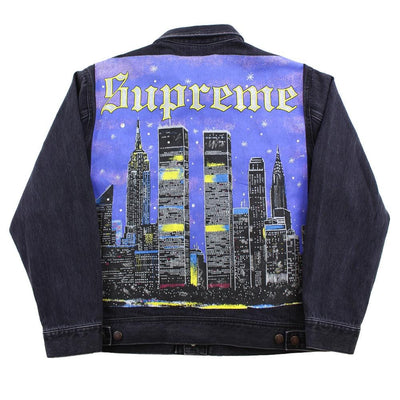 supreme trucker jacket