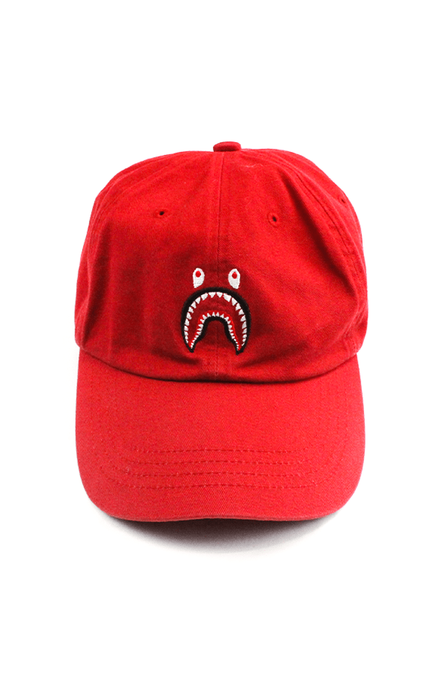 Bape Shark Logo Cap Red Sarugeneral