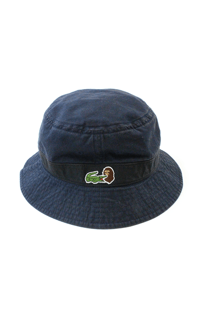 lacoste x supreme bucket hat