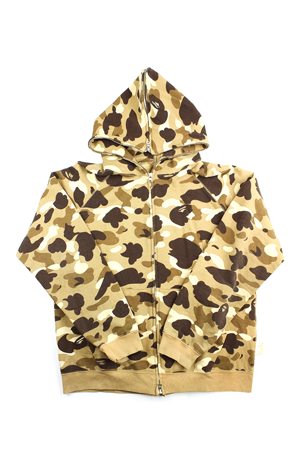 Bape Desert Camo Full Zip Hoodie | SARUUK