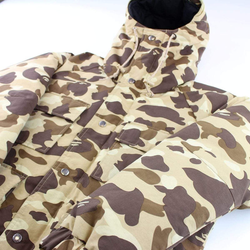 Bape Desert Camo Padded Puffer Jacket | SARUUK