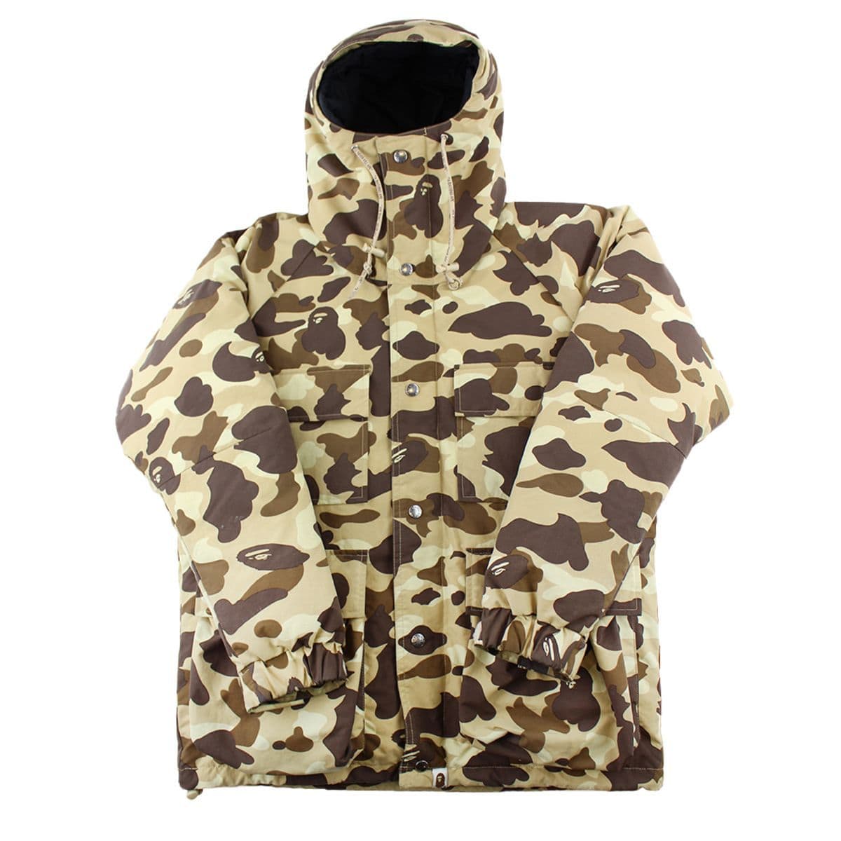 Bape Desert Camo Padded Puffer Jacket | SARUUK