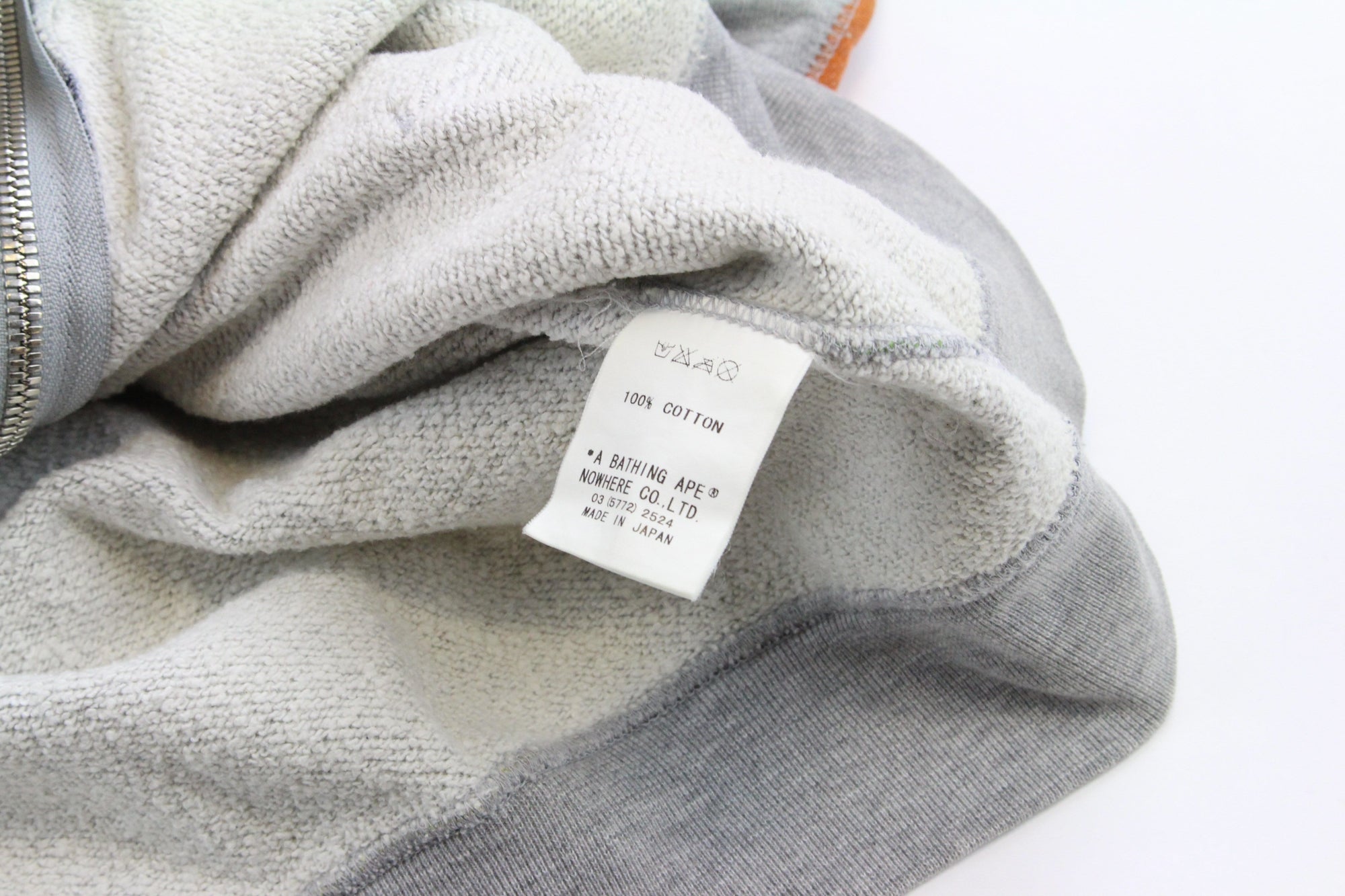 Bape Multi Colour Bapesta Full Zip Grey | SaruGeneral