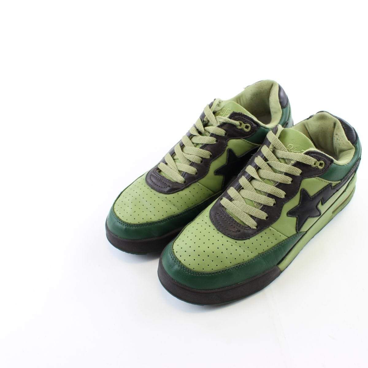 Bape Roadsta Green Black | SaruGeneral